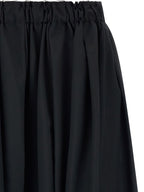 Comme Des Garçons Black Wool Bermuda Shorts