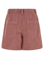 Brunello Cucinelli Multicolor Cotton Bermuda Shorts