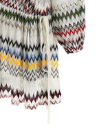 Missoni White Viscose Short Dress