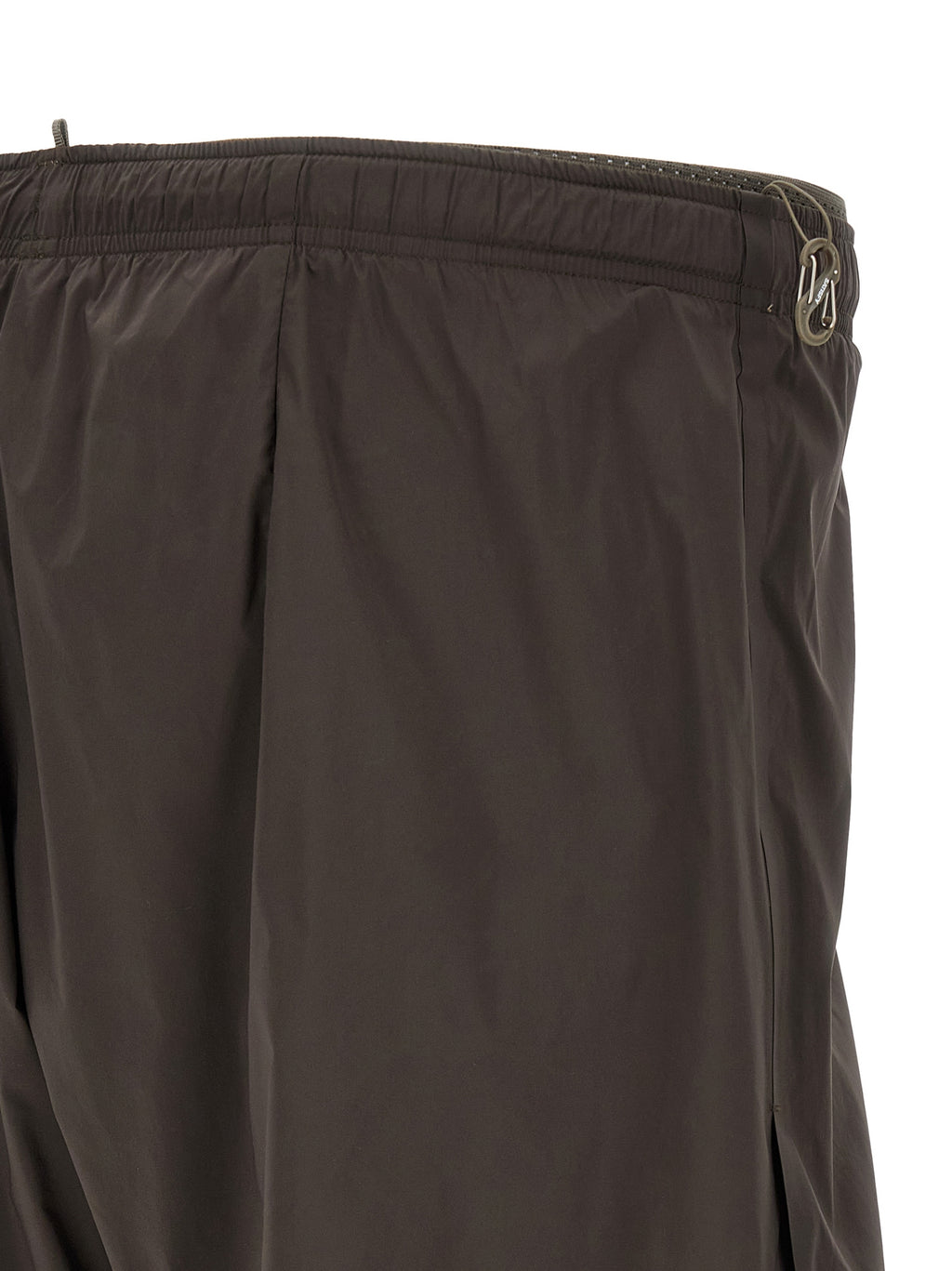 SATISFY Gray Nylon Bermuda Shorts