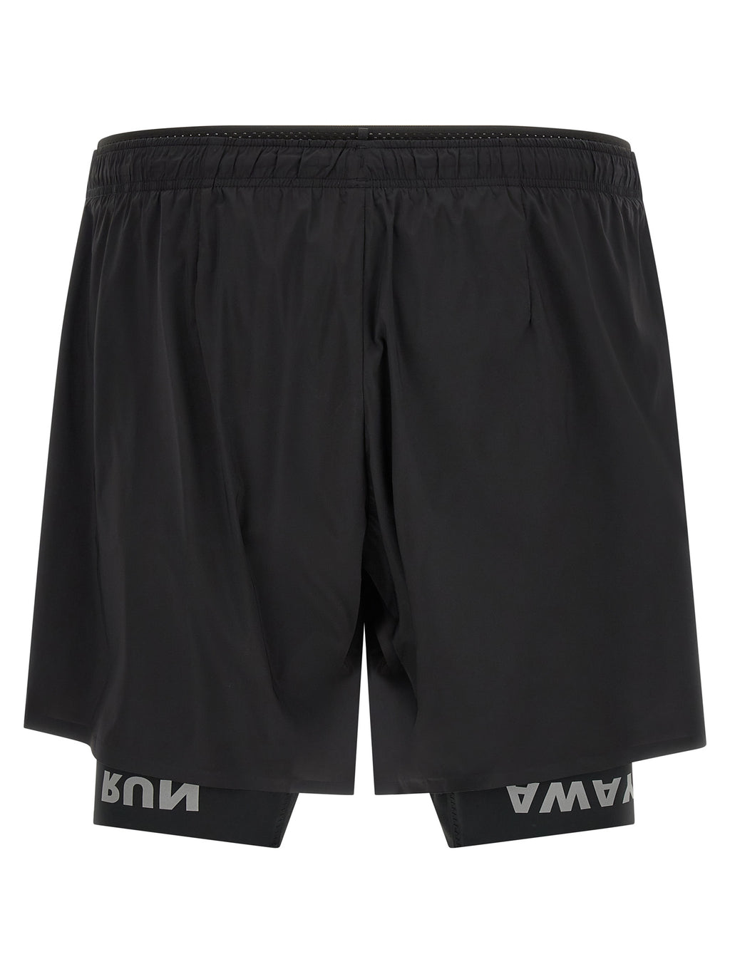 SATISFY Black Nylon Bermuda Shorts