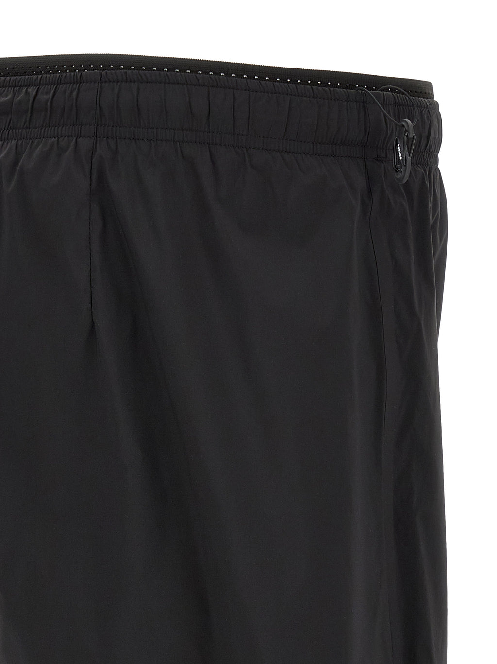 SATISFY Black Nylon Bermuda Shorts