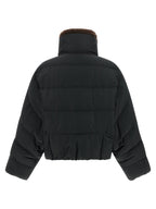 Brunello Cucinelli Black Cotton Full-Length Jacket