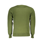 Green Cotton Men's Shirt