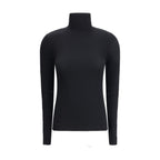 Wolford Black Wool Oves Aries Turtleneck
