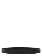 Black Calfskin Regular Belt