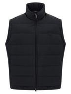 Brioni Blue Polyester Sleeveless Jacket