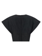 PINKO Black Polyester Blouse
