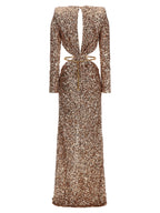 Elisabetta Franchi Multicolor Polyester Long Dress