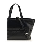 Black Calf Leather Bos Taurus Handbag