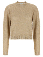 Brunello Cucinelli Gold Linen Cardigan