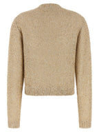 Brunello Cucinelli Gold Linen Cardigan