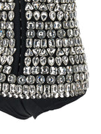 Dolce & Gabbana Silver Polyamide Bodysuit