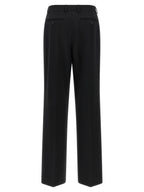 Dolce & Gabbana Black Virgin Wool Casual Pants