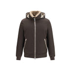 Brunello Cucinelli Brown Polyamide Bomber