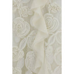 Nissa Beige Polyester Cocktail Dress