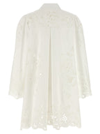 Dolce & Gabbana White Cotton Short Dress
