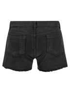 DRKSHDW Black Cotton Bermuda Shorts