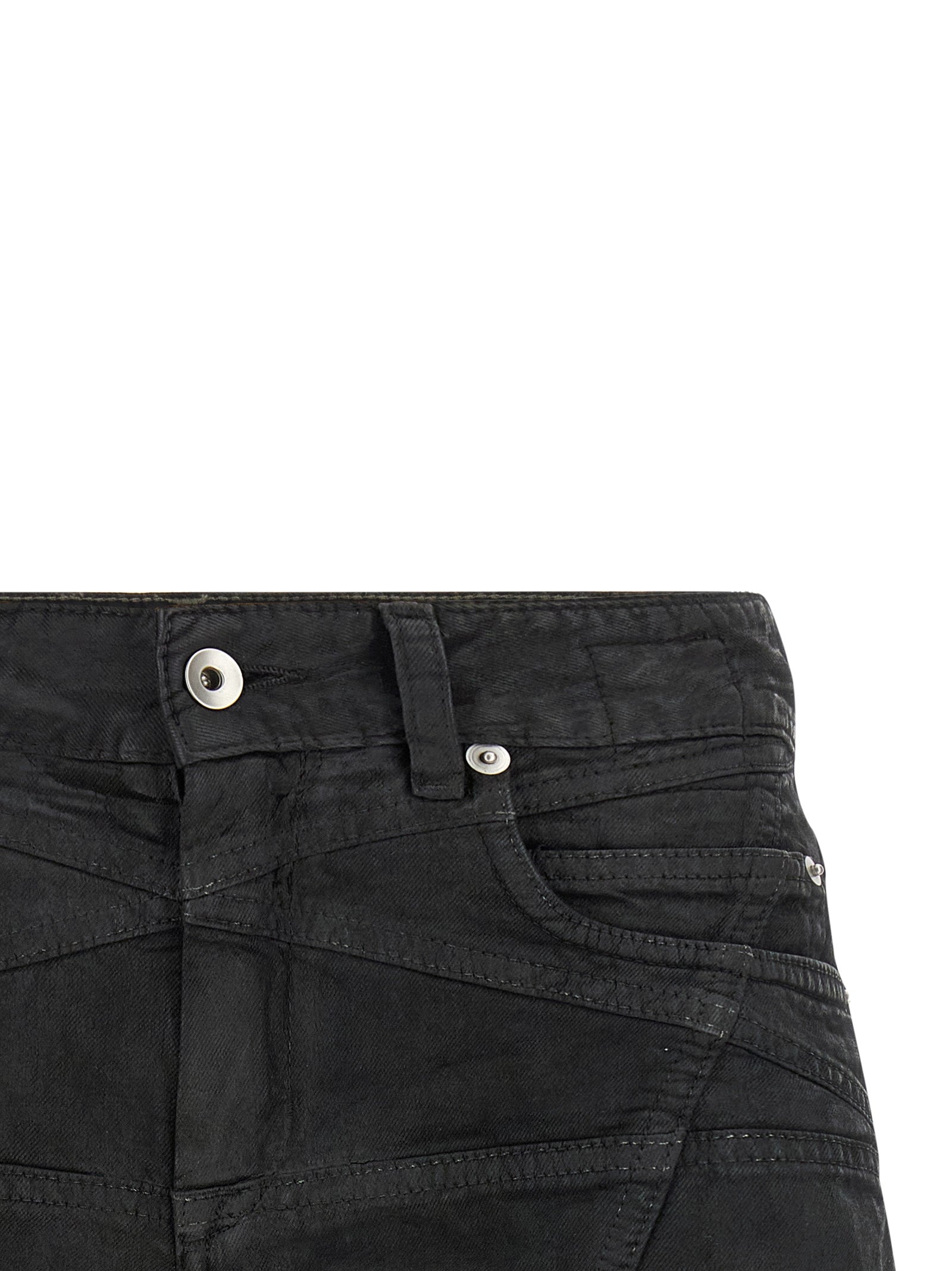 DRKSHDW Black Cotton Bermuda Shorts