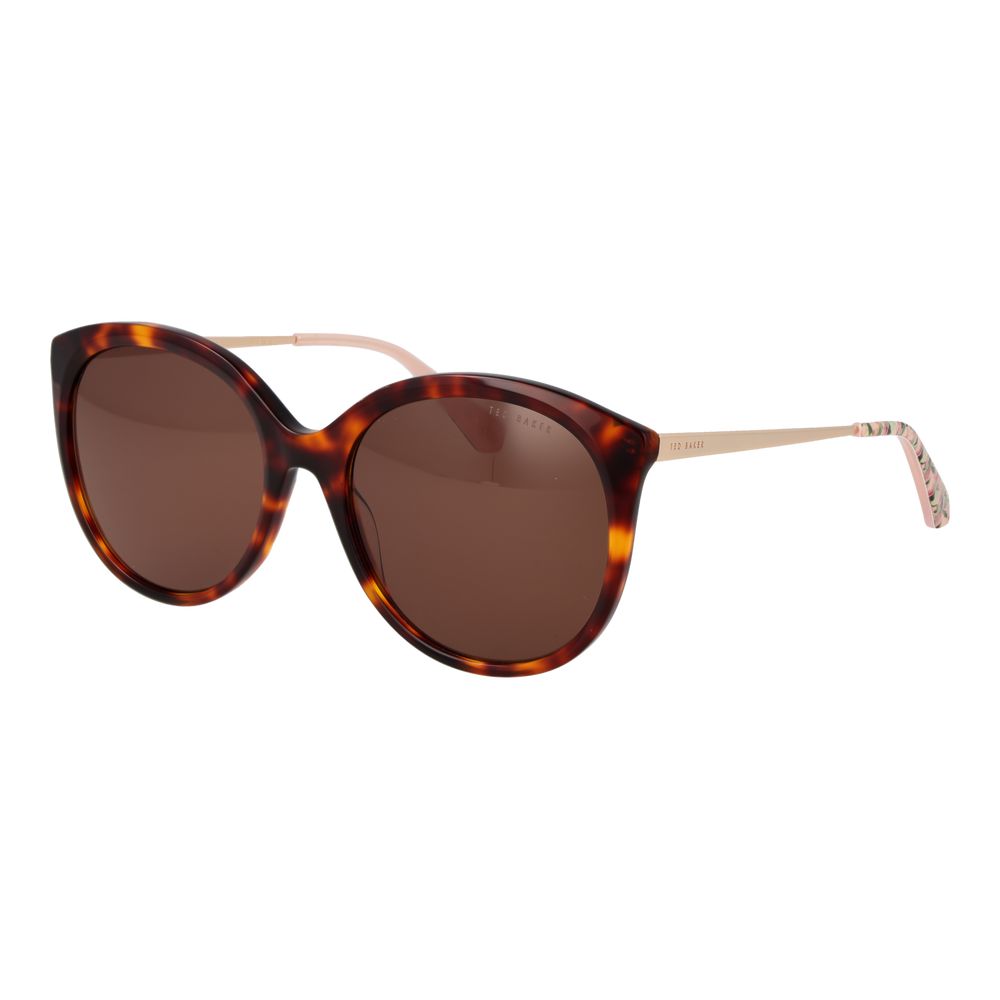 Braune Acetat-Sonnenbrille