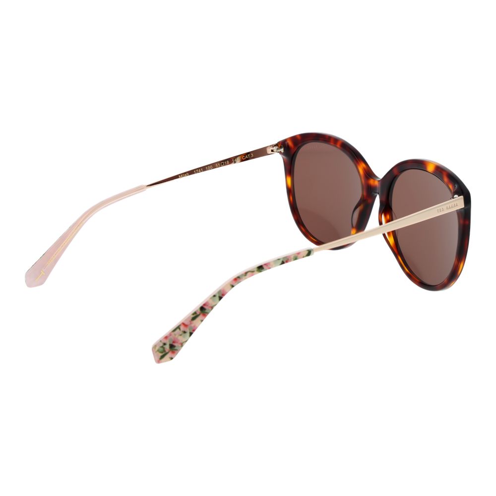 Braune Acetat-Sonnenbrille