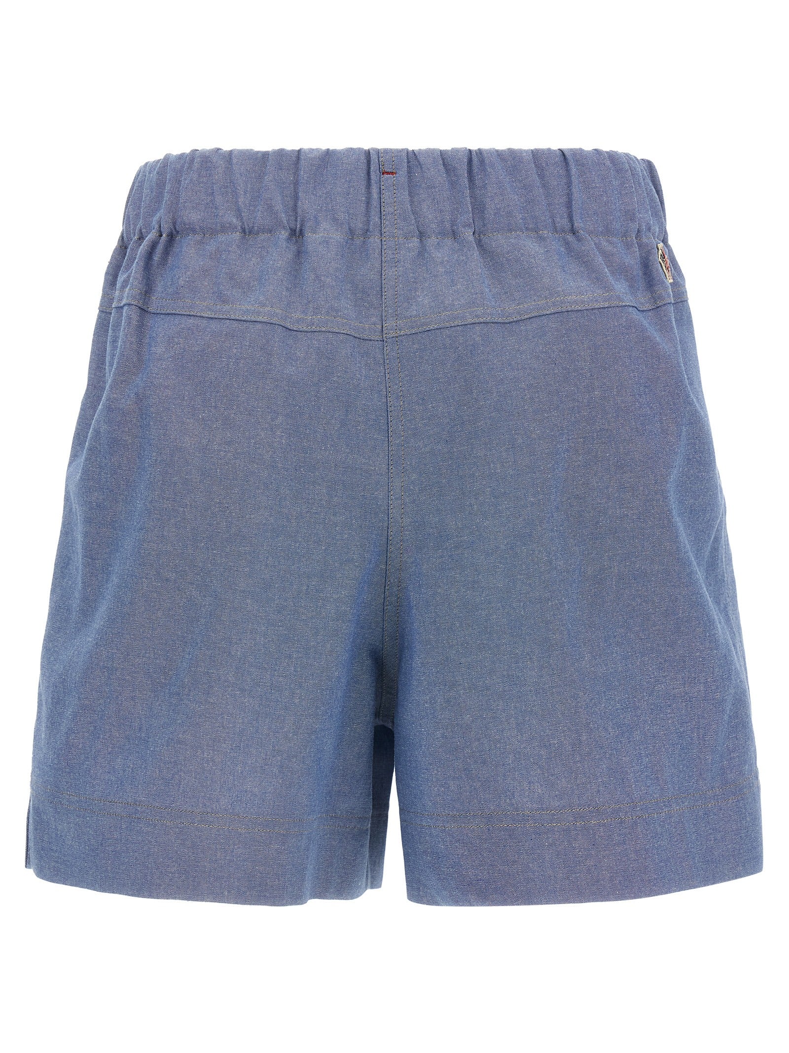 Bermuda-Shorts aus blauer Baumwolle