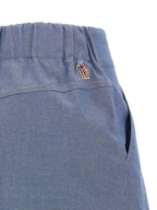Bermuda-Shorts aus blauer Baumwolle