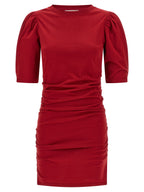 Multicolor Cotton Short Dress