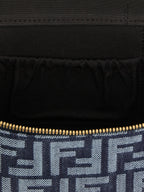 Fendi Blue Cotton Handbag