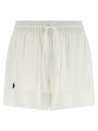 White Organic Cotton Bermuda Shorts