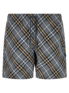 Burberry Blue Polyamide Bermuda Shorts