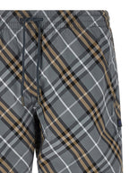 Burberry Blue Polyamide Bermuda Shorts