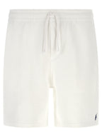 Polo Ralph Lauren White Cotton Bermuda Shorts