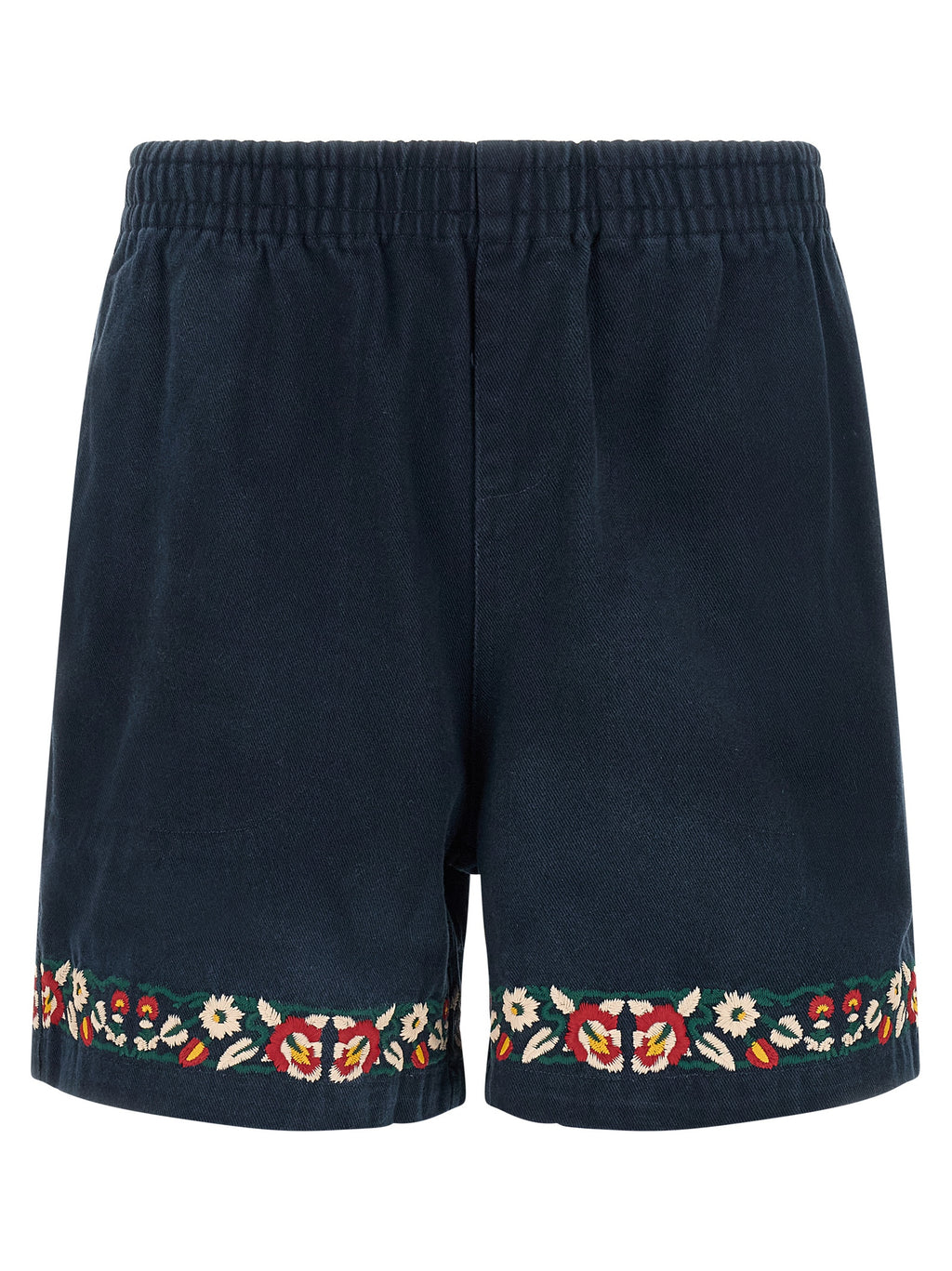 FOUND Blue Cotton Bermuda Shorts
