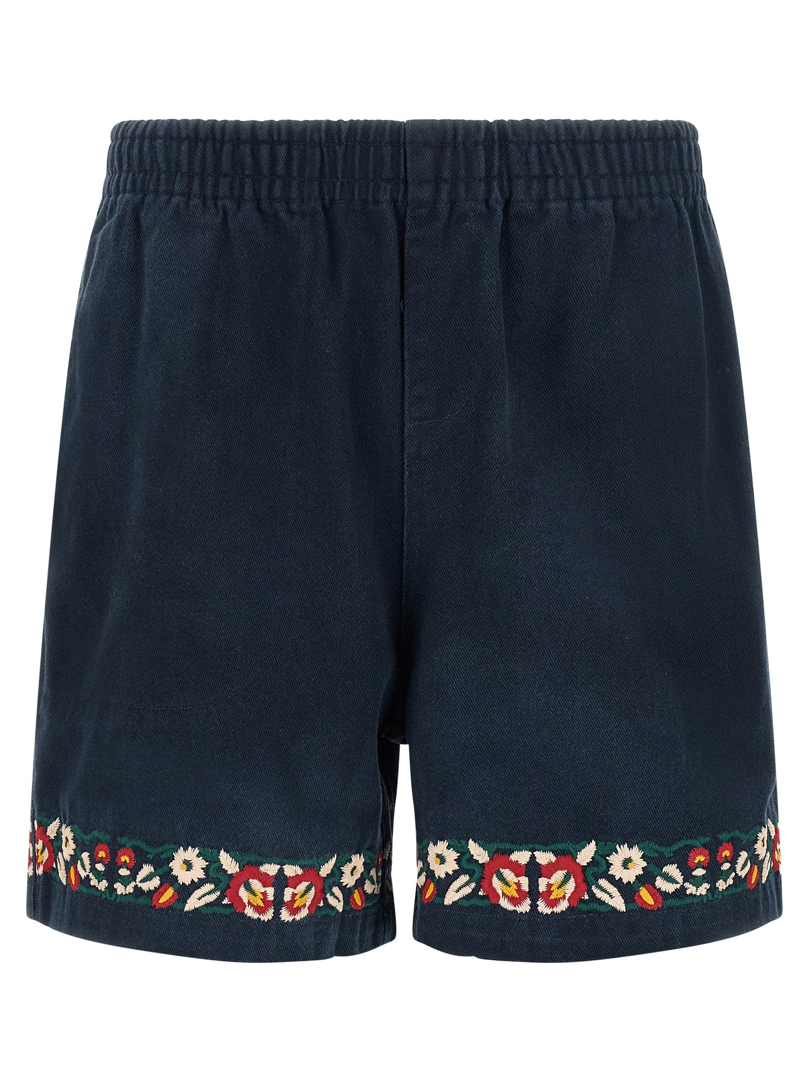 FOUND Blue Cotton Bermuda Shorts