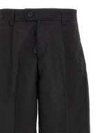 MFPEN Black Wool Bermuda Shorts
