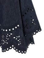 Zimmermann Blue Cotton Blouse