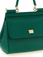 Dolce & Gabbana Bicolor Calfskin Handbag