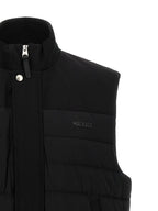 Mackage Black Nylon Sleeveless Jacket