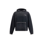FOUND Black Cotton Sweatshirt