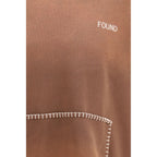 FOUND Brown Cotton Sweatshirt