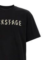 44 Label Group Black Cotton T-Shirt