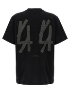 44 Label Group Black Cotton T-Shirt