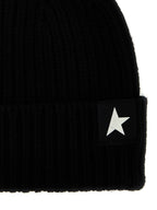 Golden Goose Black Wool Beanie