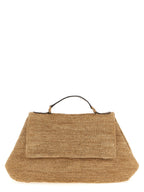 Ibeliv Beige Raffia Handbag