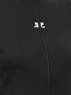 Courrèges Black Polyester Top