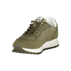 Verde Polyurethane Uomo Sneaker