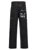 Givenchy Black Cotton Jeans Denim