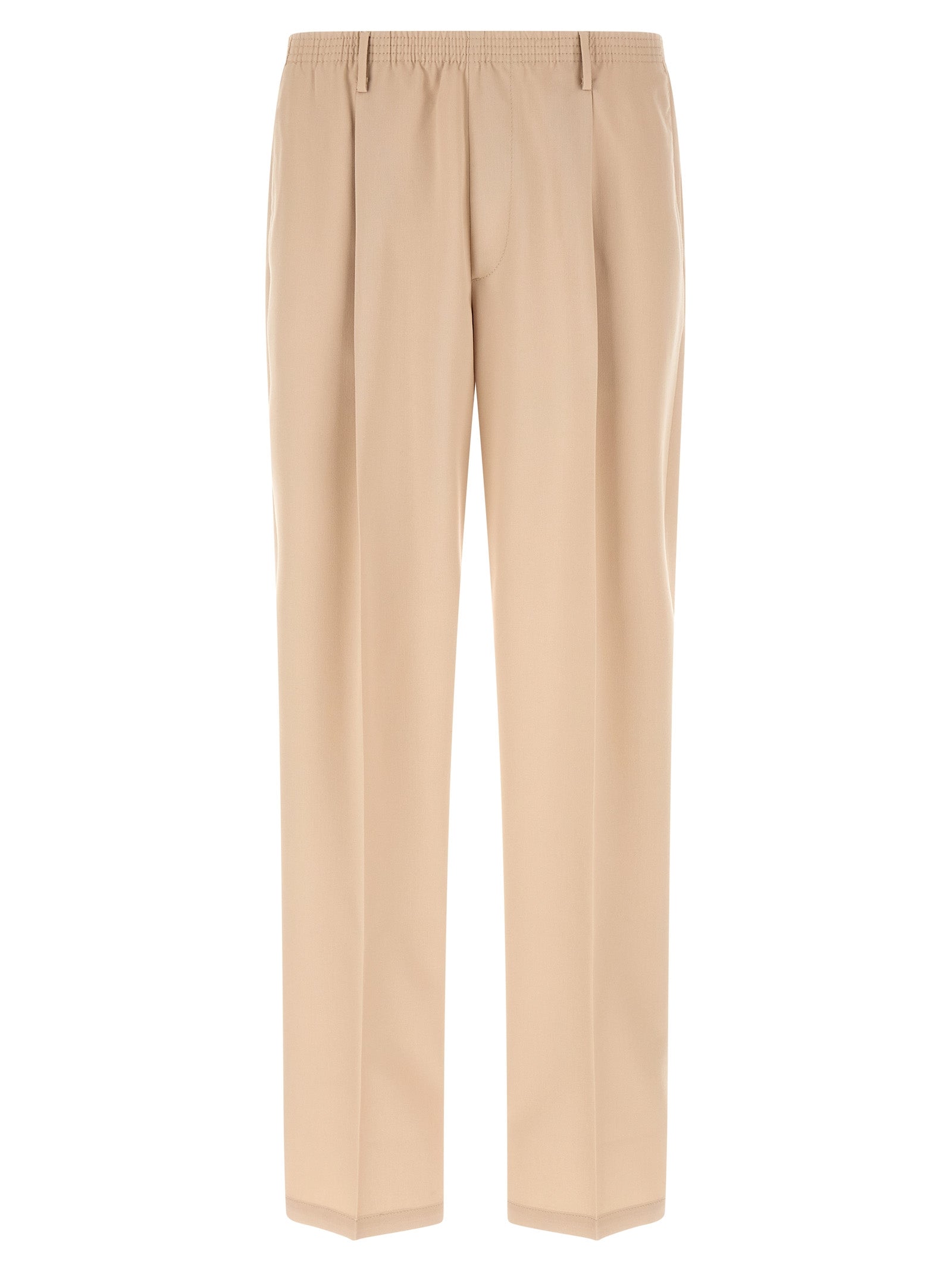 CELLAR DOOR Beige Polyester Casual Pants