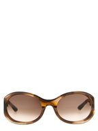 Gucci Brown Acetate Sunglasses